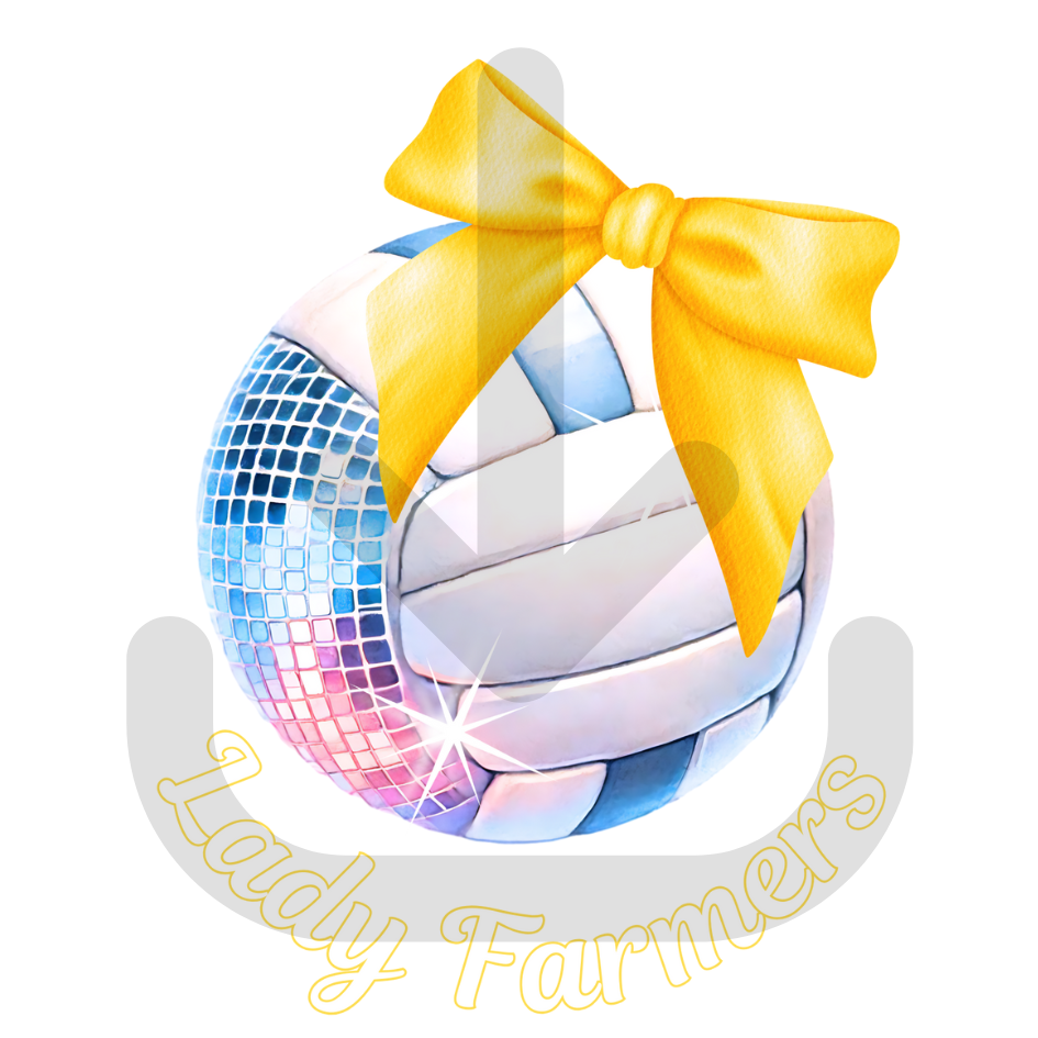 Lady Farmers Volleyball Downloadable Artwork