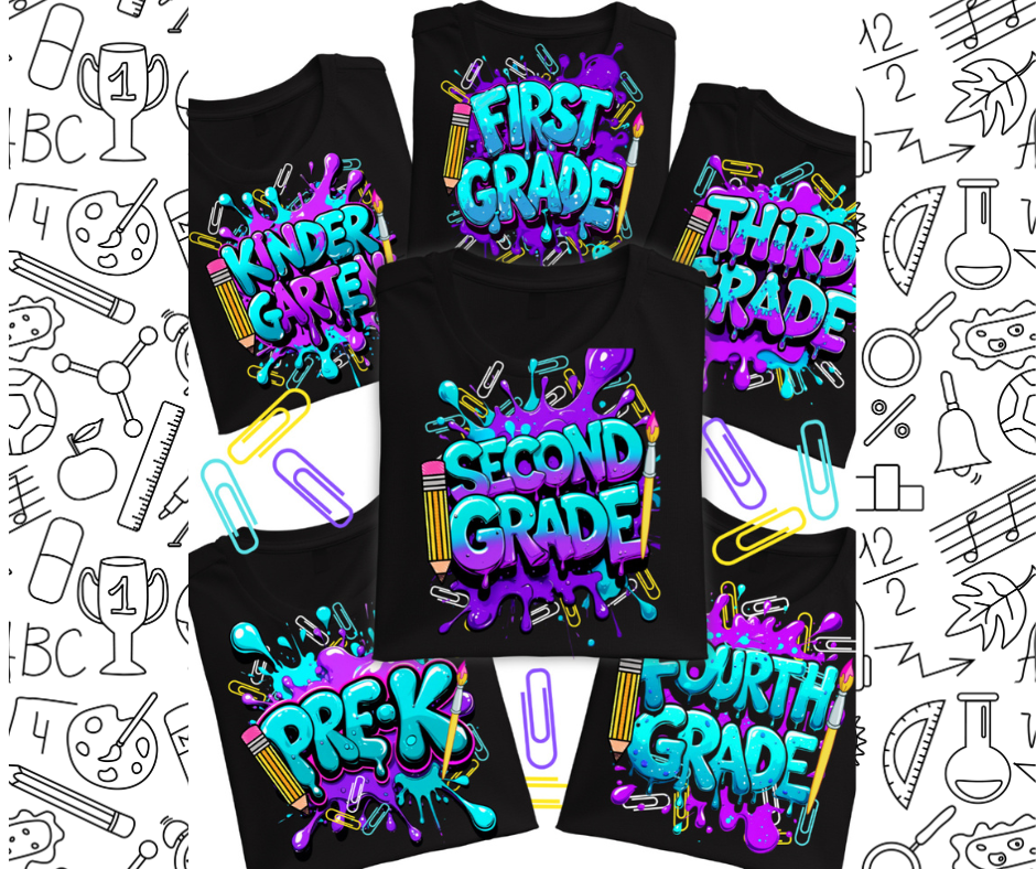 Back to School Grade Level Shirt