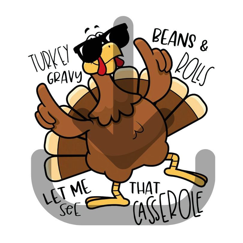 Turkey Gravy Beans & Rolls Comfort Color Shirt
