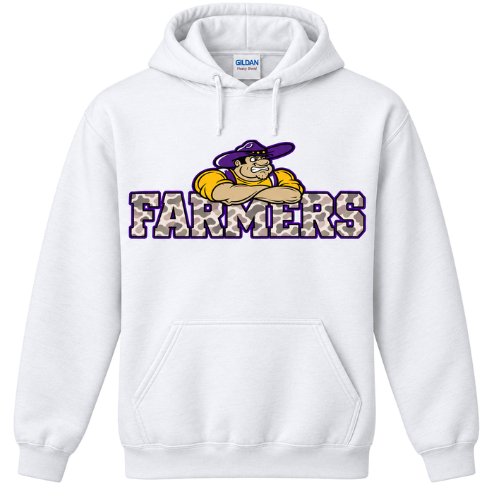 Farmersville Farmer Joe Camo Hoodie – Adult, Youth & Toddler