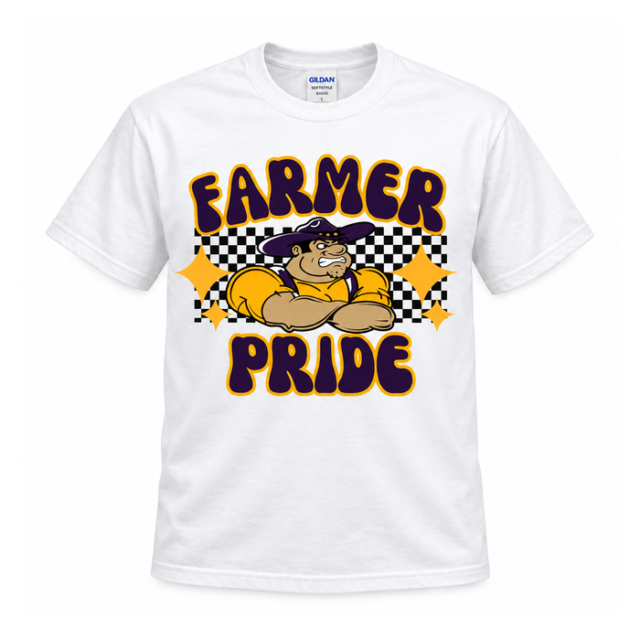 Farmer Pride Checker Tee – Adult, Youth & Toddler
