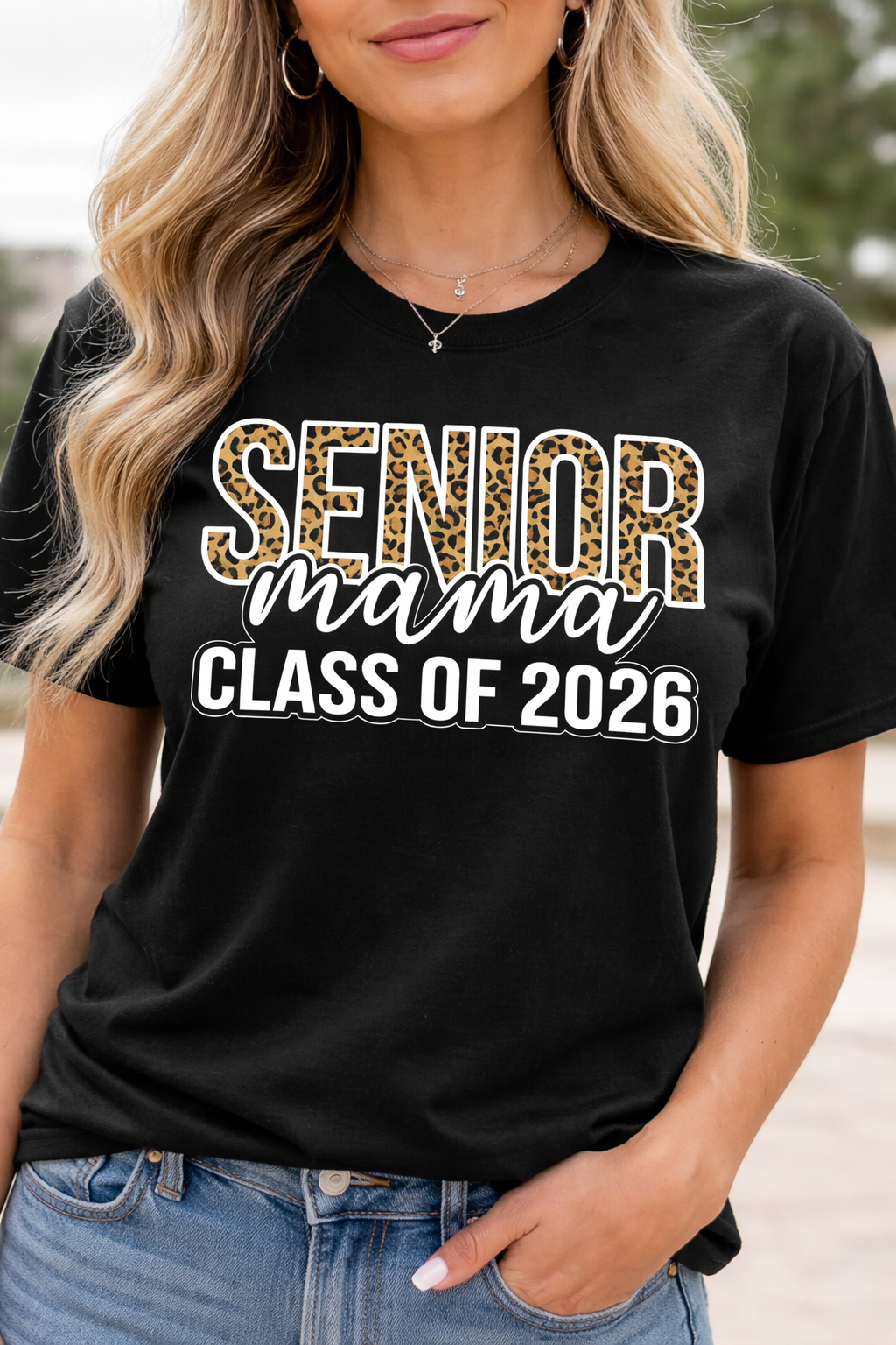 Senior Momma Class of 2026 T-Shirt | Proud Senior Mom Shirt