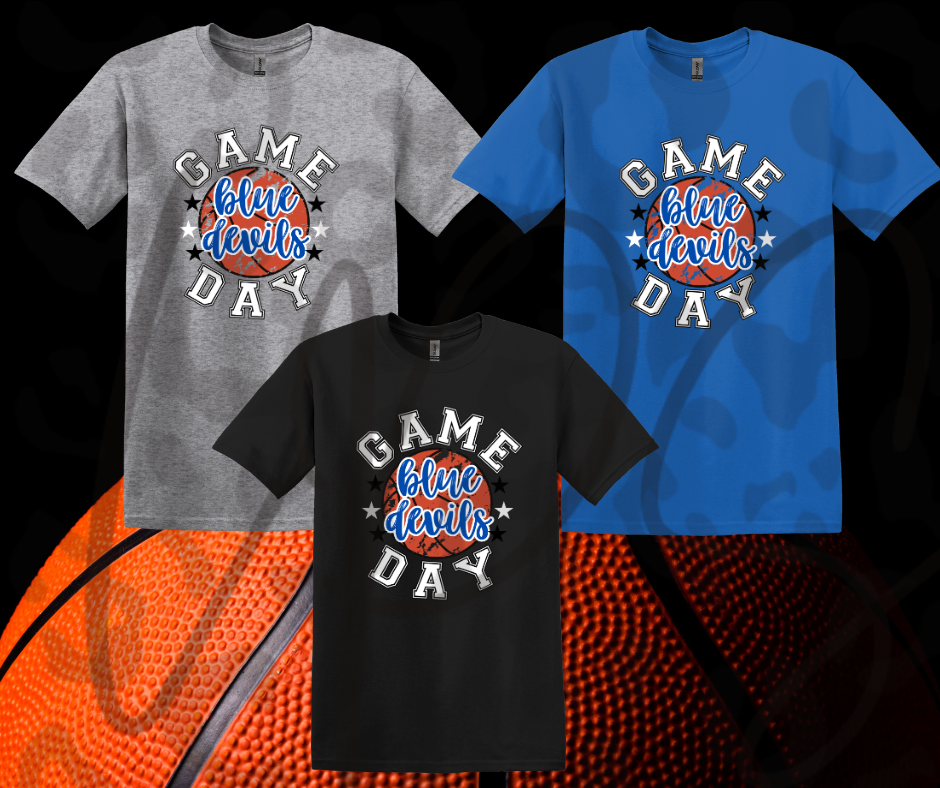 Celeste Blue Devils Game Day Shirt
