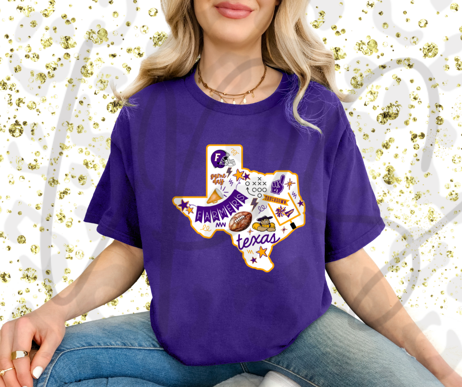 Texas Farmers Shirt – Proud Lone Star Agriculture Graphic Tee
