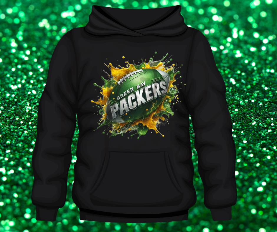 Green Bay Packers Hoodie – Cozy NFL Football Fan Pullover