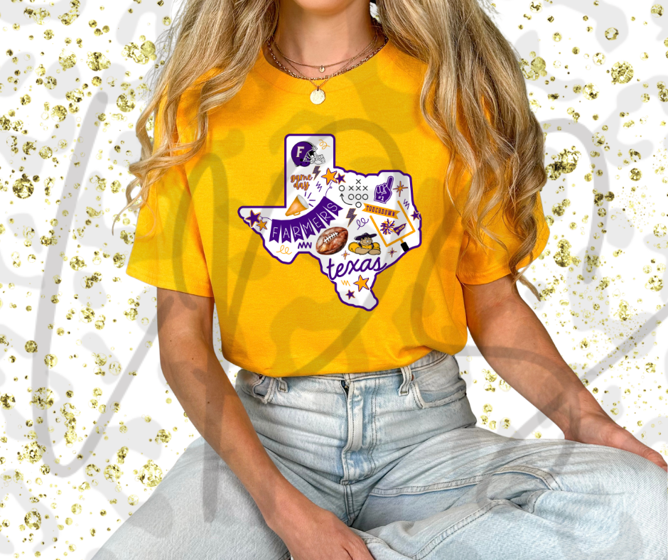 Texas Farmers Shirt – Proud Lone Star Agriculture Graphic Tee