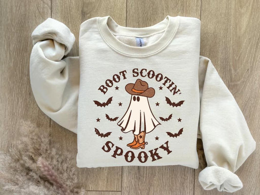 Boot Scootin' Spooky Crewneck