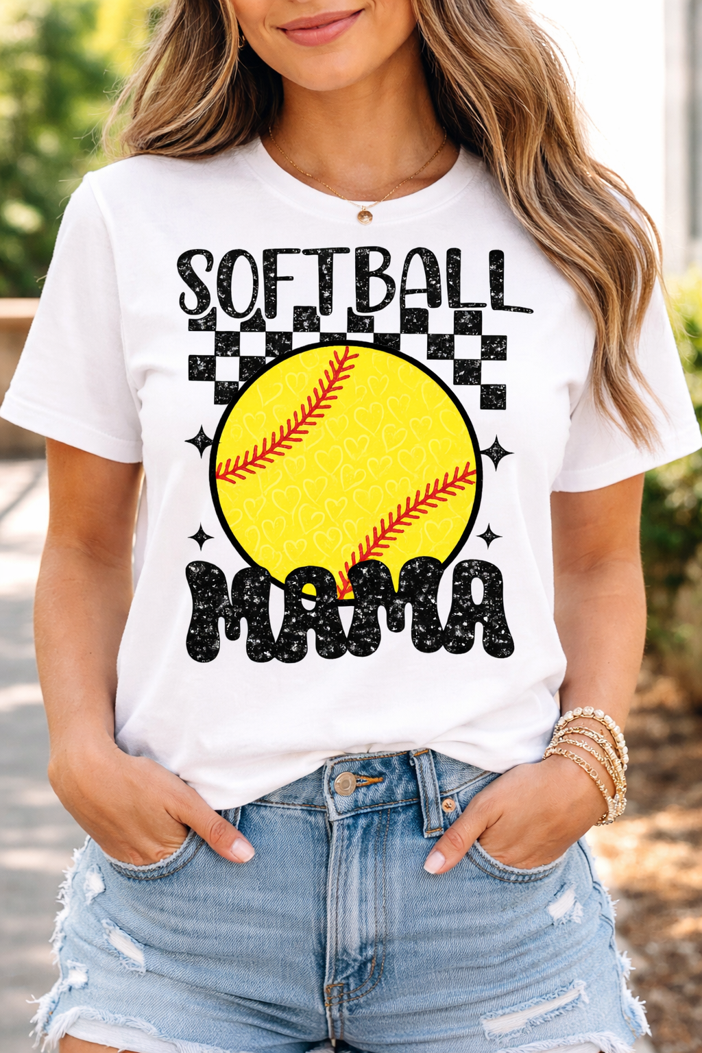 Shop our Softball Mama T-Shirt