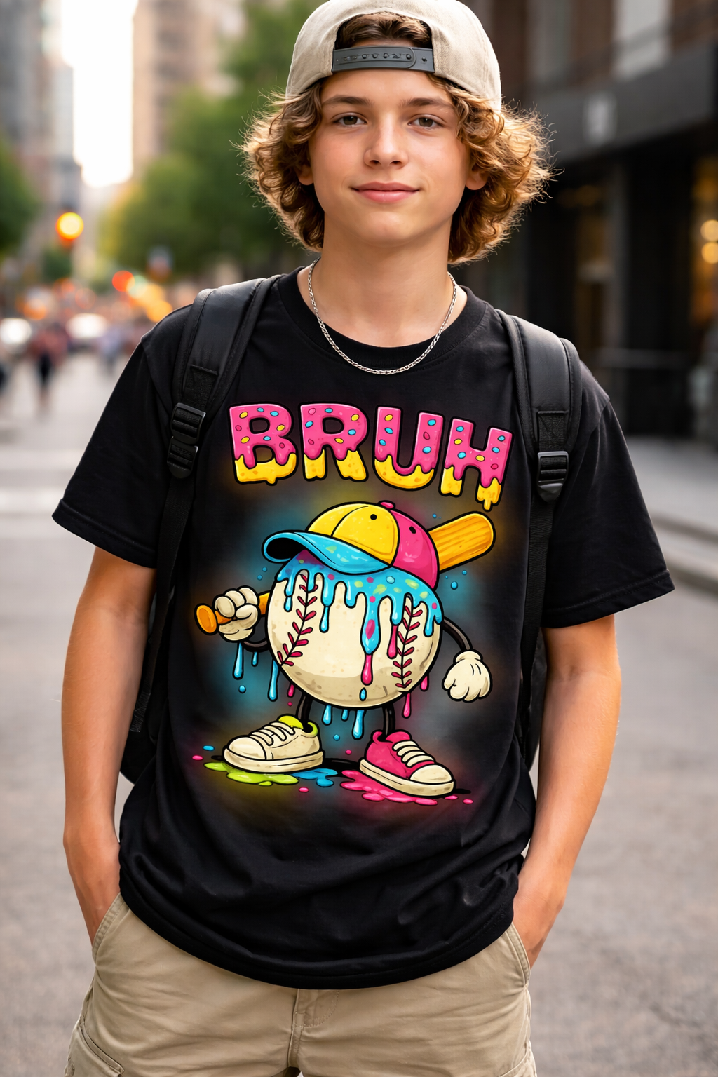 Bruh Drip Shirt | Trendy Streetwear Graphic Tee