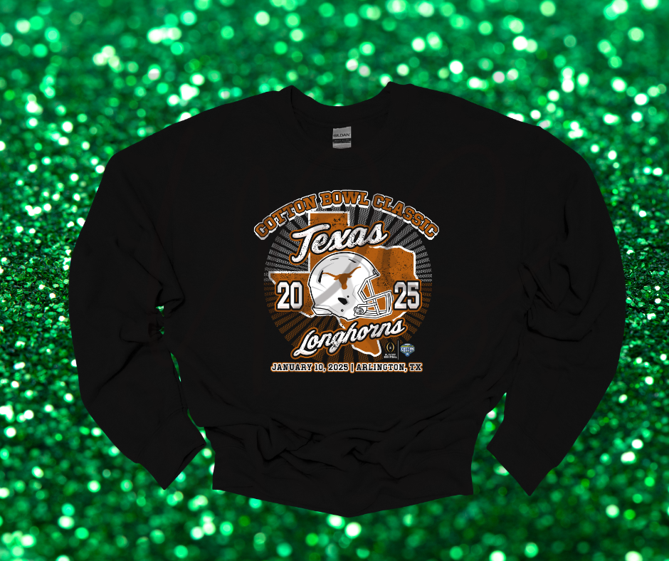 Texas Longhorns Cotton Bowl Classic Crewneck – Hook Em History Meets Heavyweight Comfort