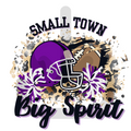 Small Town Big Spirit Downloadable Artwork – Community Pride Design