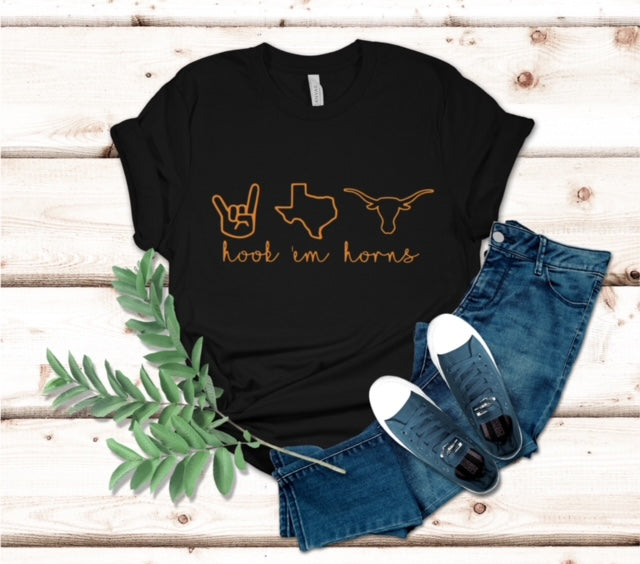 Hook 'em Horns T-Shirt