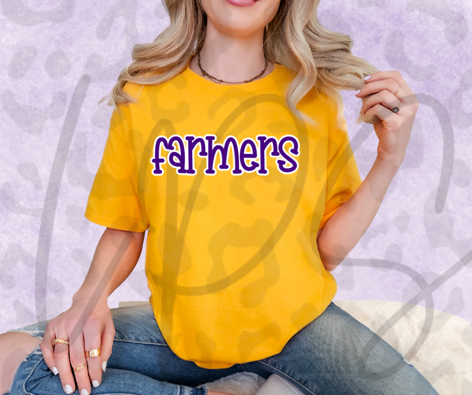 Farmersville Farmers Homecoming 2025 Tee – One Night One Community One Memory Forever