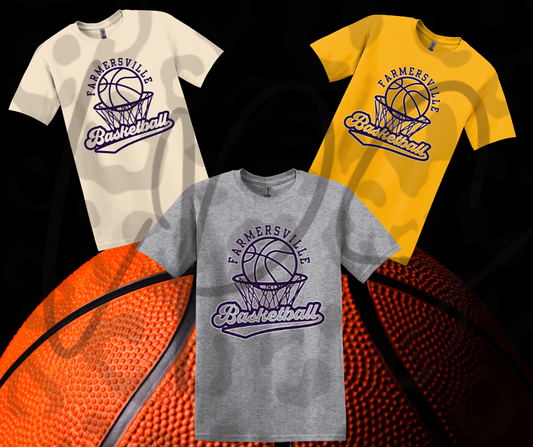 Farmersville Basketball Shirt