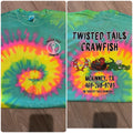 Tie Dye Twisted Tails Shirt – Bold Retro Style Tee
