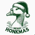 Merry Honkmas – Goose Christmas PNG
