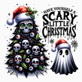Have Yourself a Scary Little Christmas – Spooky Holiday PNG