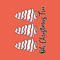 Oh Christmas Tree – Modern Christmas Tree PNG | Festive Holiday Downloadable Artwork for Crafts & Apparel