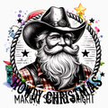 Howdy Christmas – Cowboy Holiday PNG