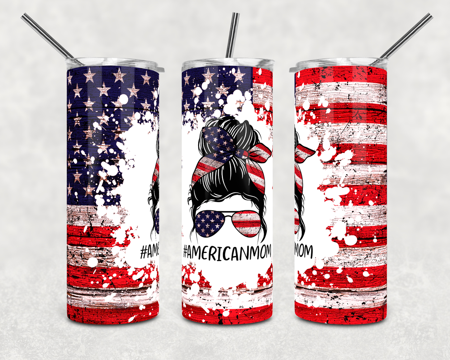 #Americanmom Tumbler