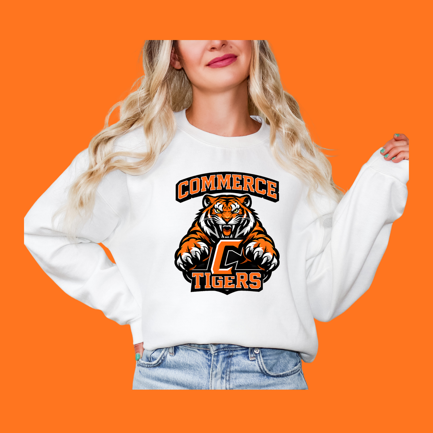 Commerce Tigers Crewneck