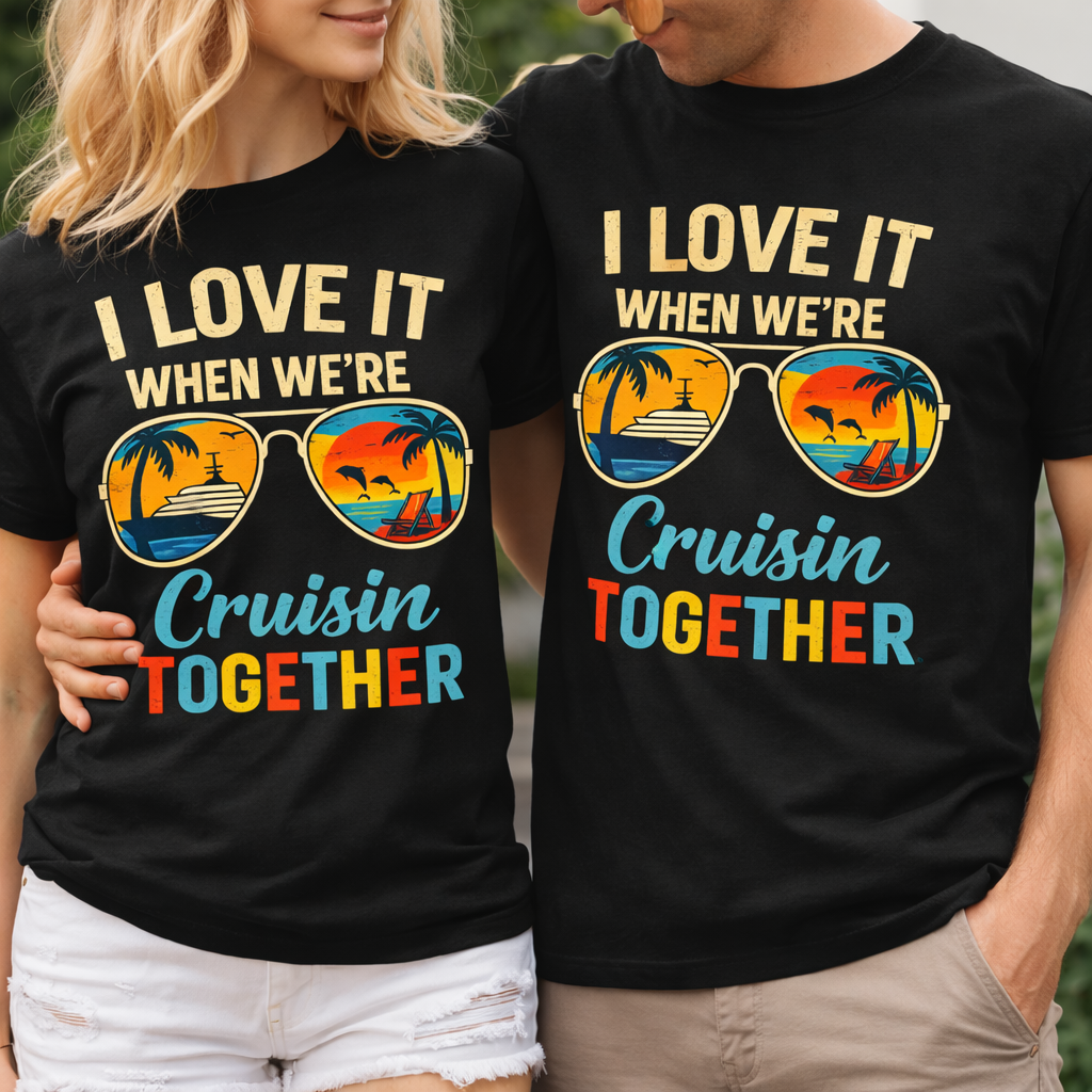 I Love It When We’re Cruisin Together Shirt | Cruise Vacation Tee