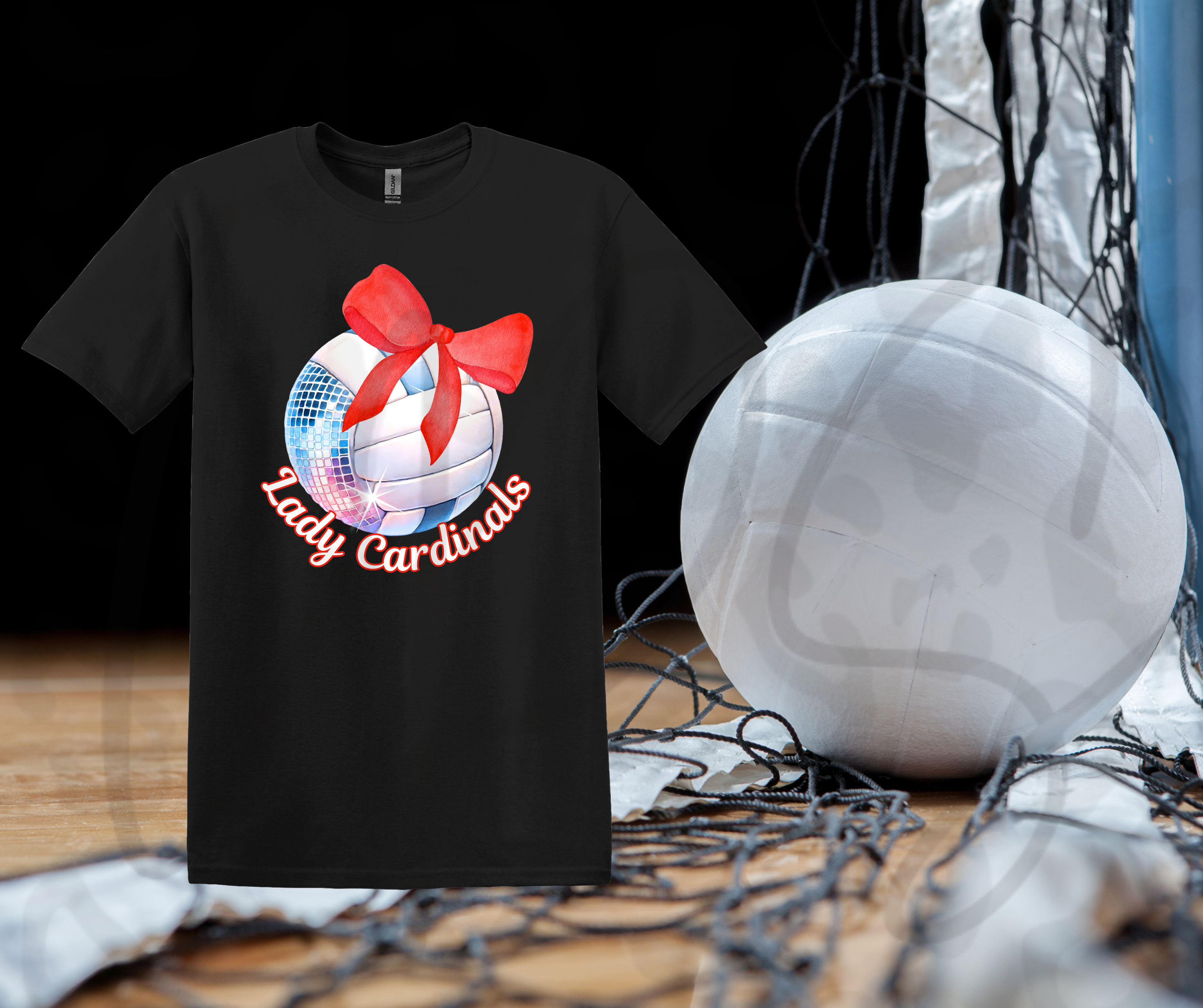 Lady Cardinals Volleyball T-Shirt – Bold Team Spirit Wear