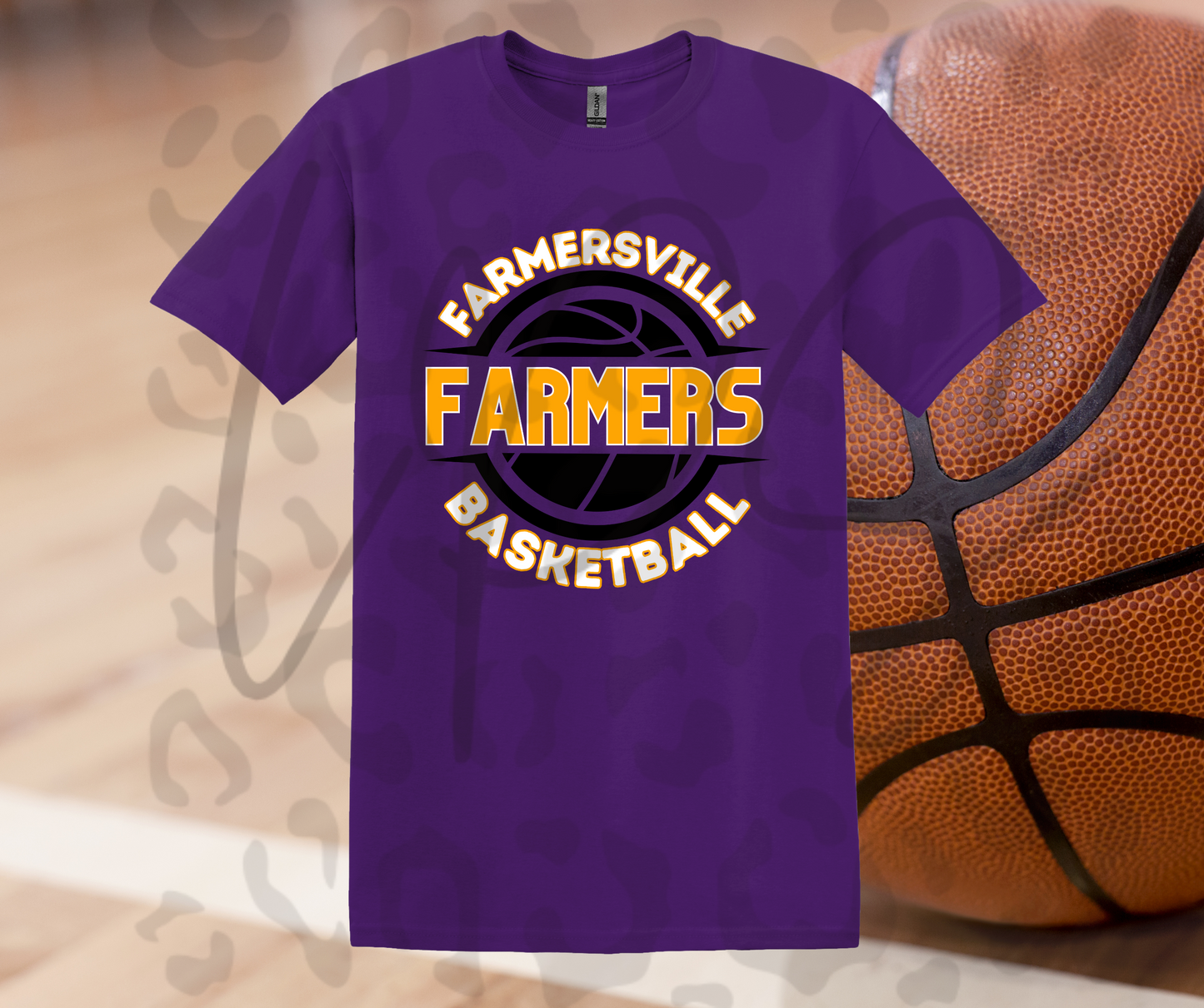 Farmersville Basketball T-Shirt