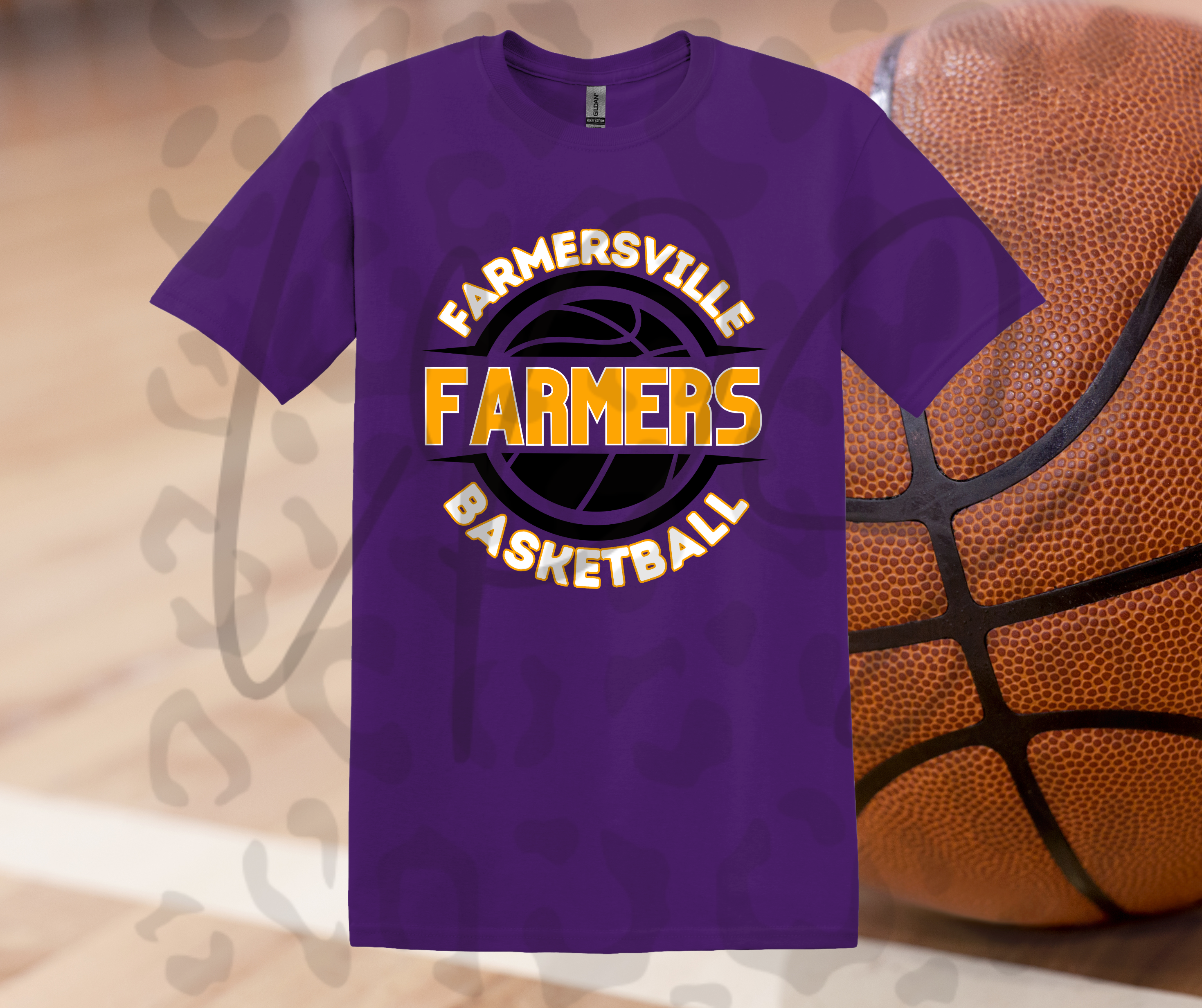 Farmersville Basketball T-Shirt – Proud Game Day Fan Tee