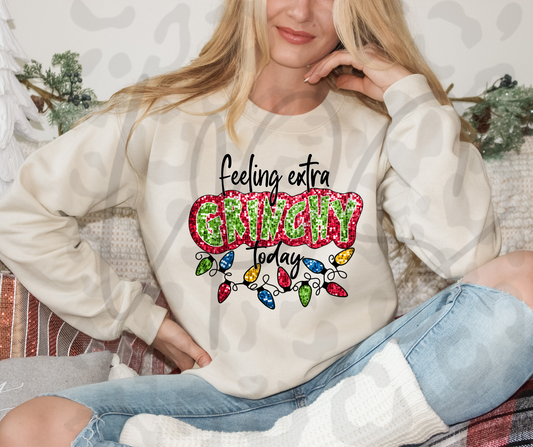 Feeling Extra Grinchy Today Crewneck