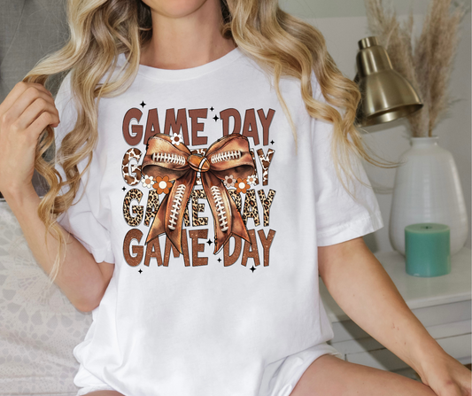 Game Day Bow T-shirt