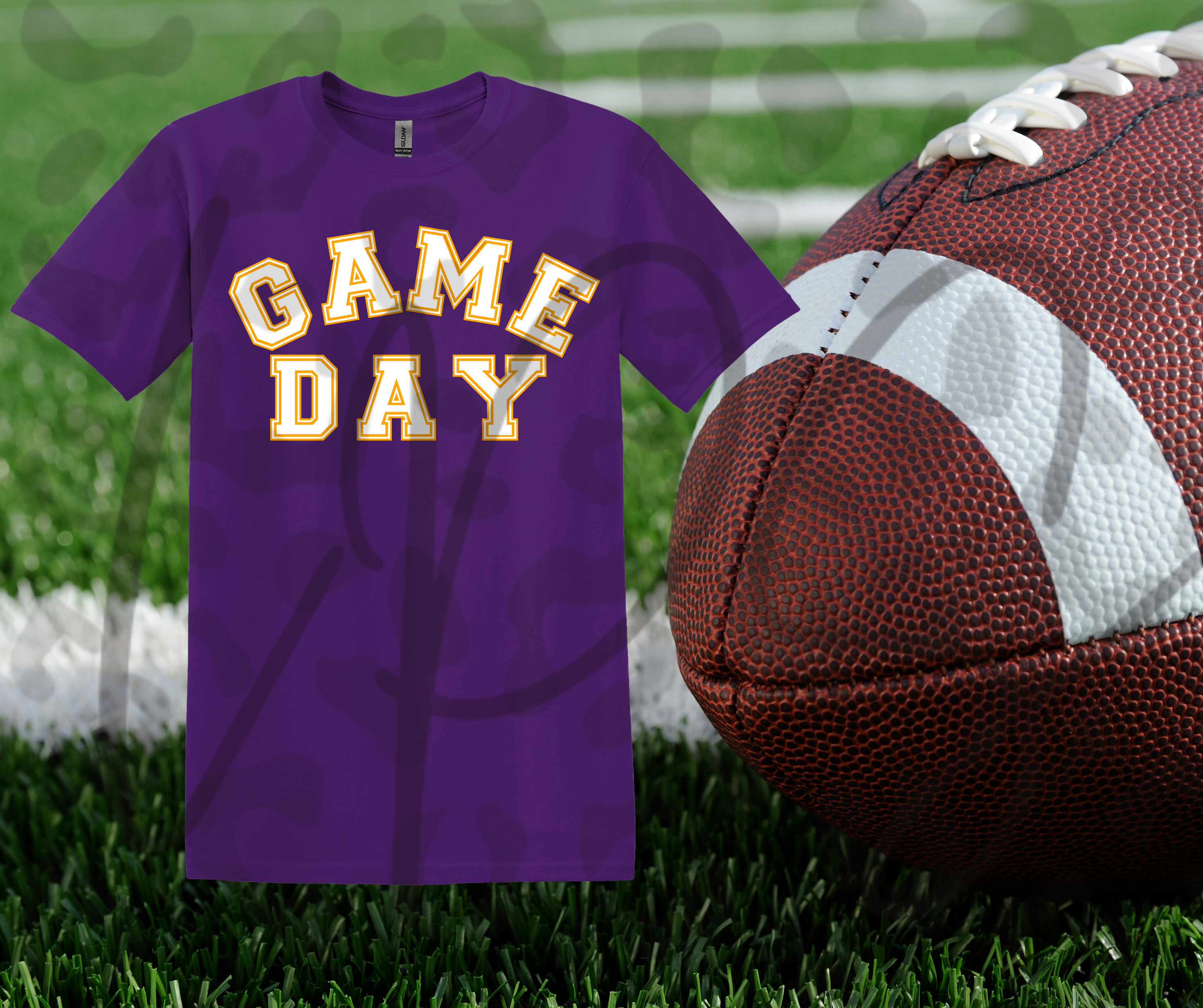 Game Day Purple Tee – Bold Friday Night Energy on the Most Wearable Canvas