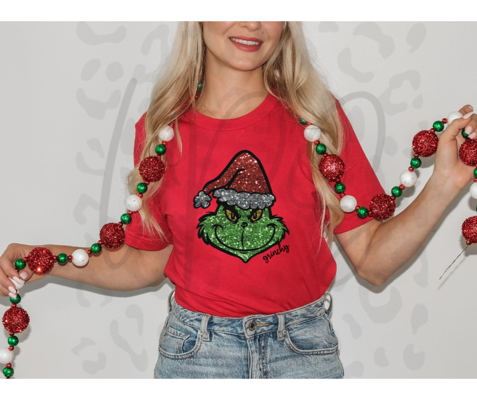 Grinchy Grinch T‑Shirt – Funny Holiday Graphic Tee