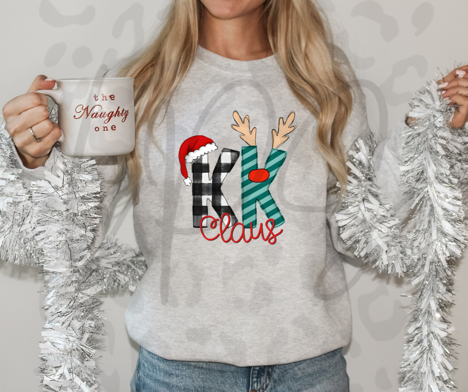 KK Claus Crewneck – Festive Holiday Sweatshirt