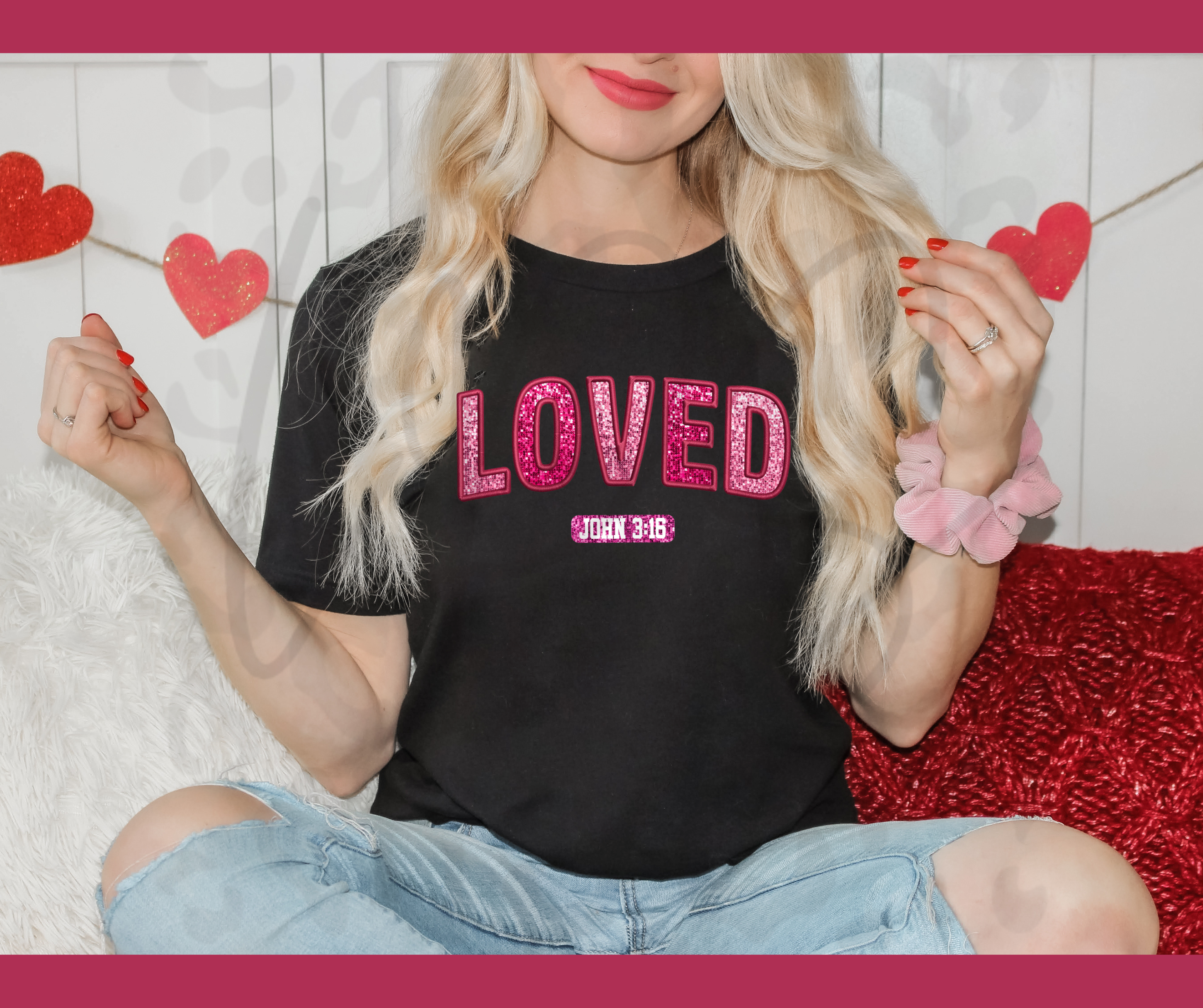 Loved John 3:16 T-Shirt