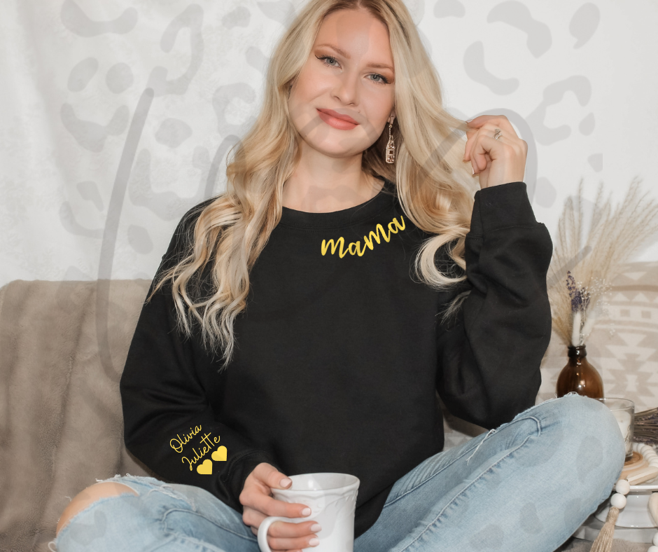 Mama Crewneck – Cozy Everyday Sweatshirt for Moms
