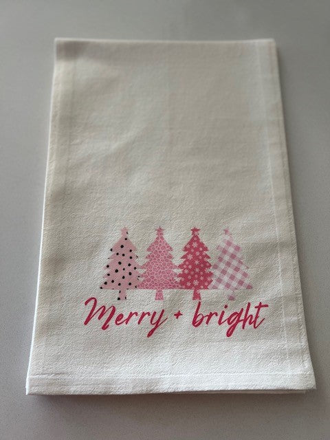 Merry & Bright Dish Towel