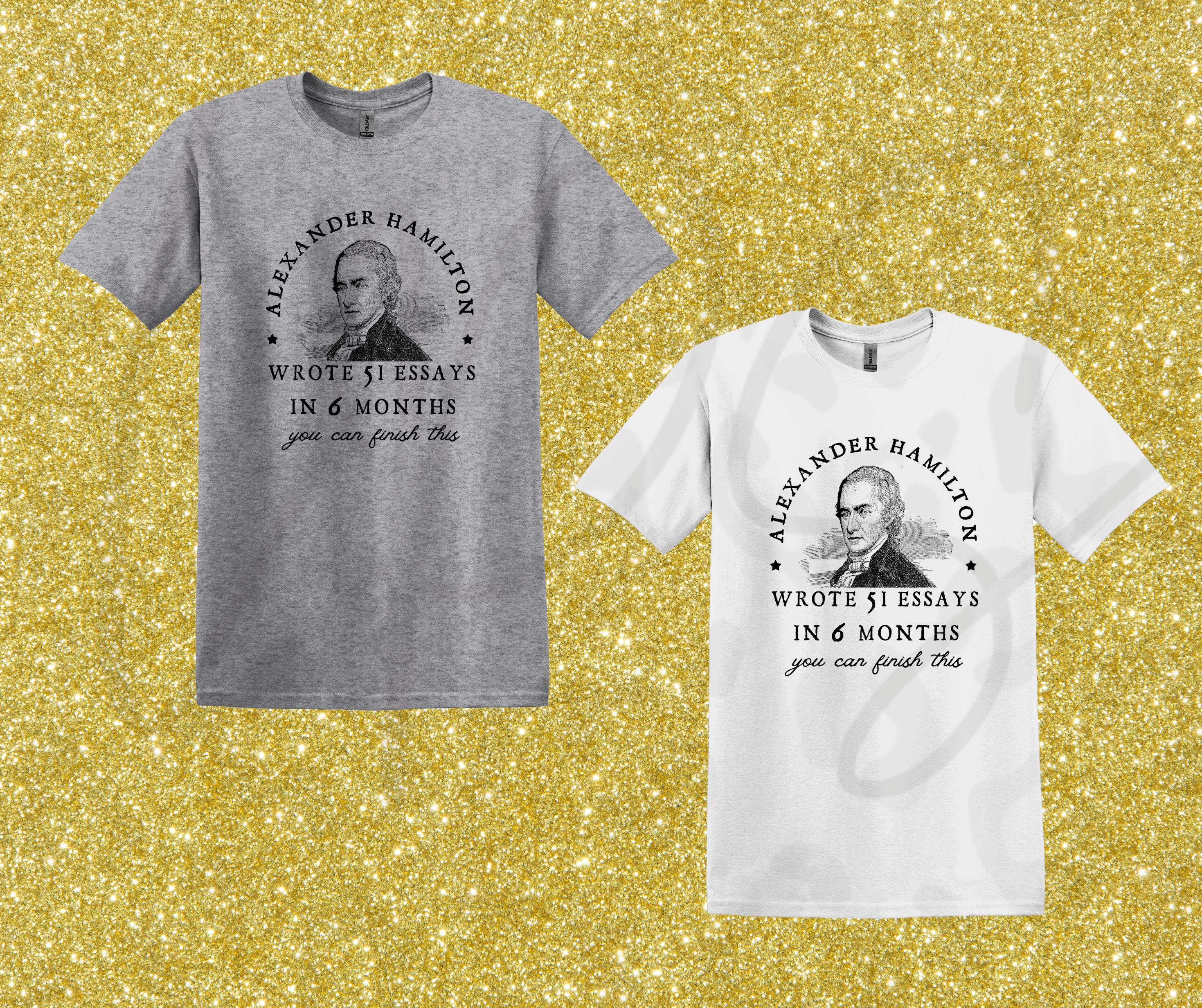 Alexander Hamilton Graphic Shirt – Vintage American History Inspired T-Shirt