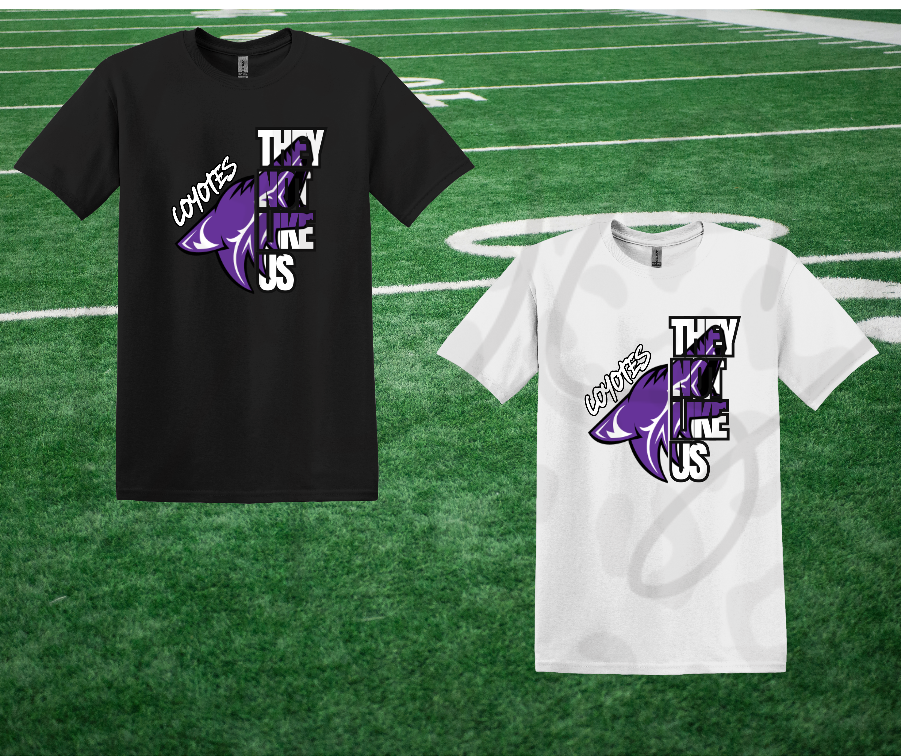 They Not Like Us Coyotes Shirt – Fierce Coyote Team Spirit Tee