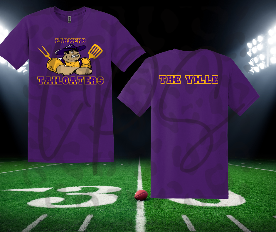 Farmers Tailgaters Shirt – Football Game Day Tailgate Fan Tee