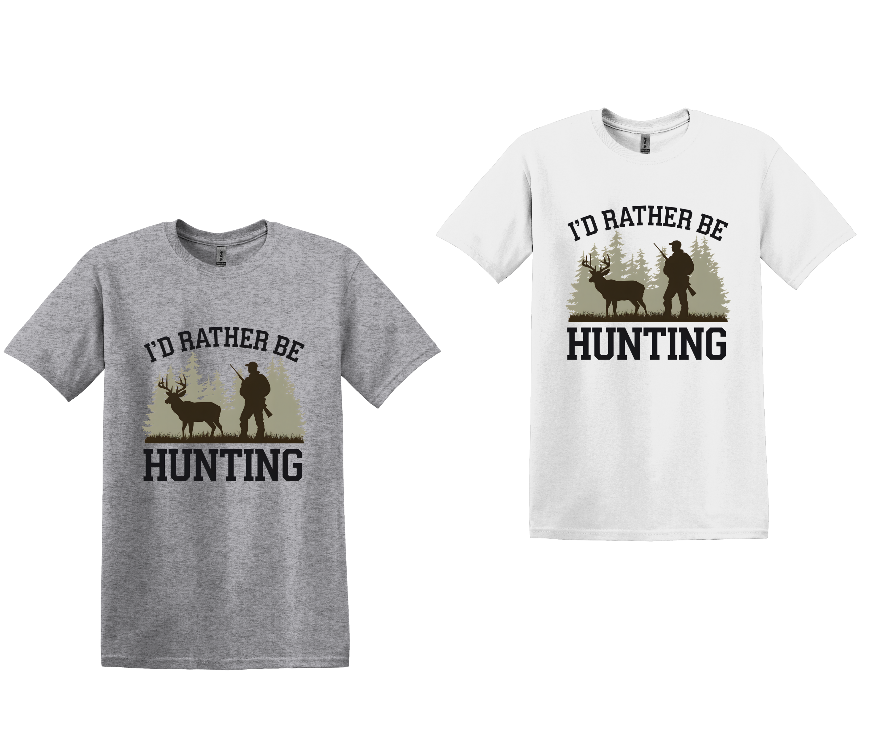 I'd Rather Be Hunting Shirt – Funny Hunter Graphic Tee for Outdoorsmen