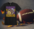 Farmers Sequin Football & Cheer Shirt – Sparkly Game Day Tee