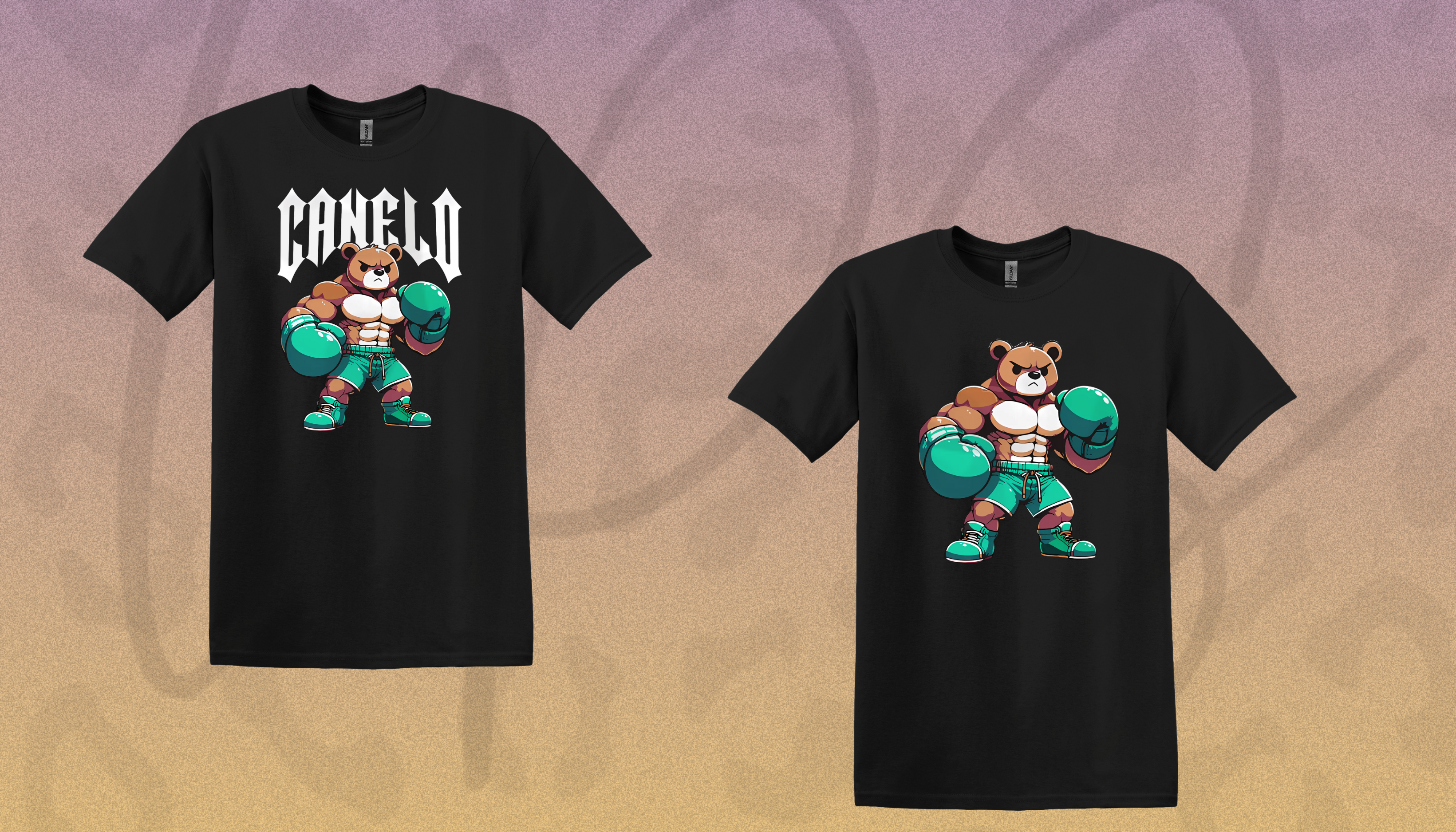Canelo Boxing Bear Shirt – Funny Boxing Fan Graphic Tee