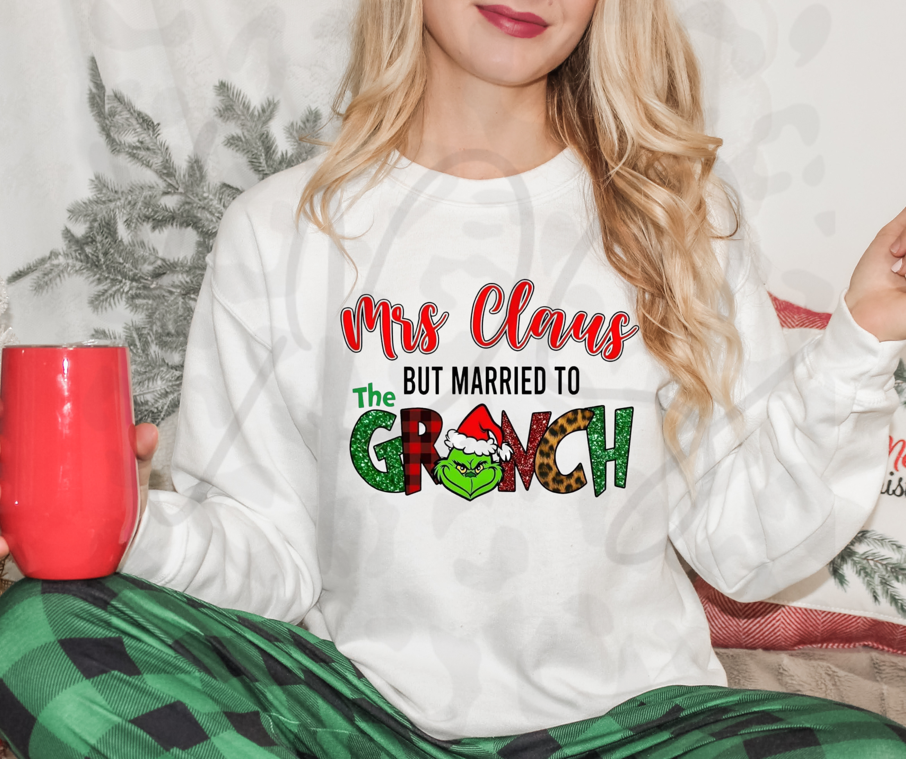 Mrs Claus but Married to the Grinch