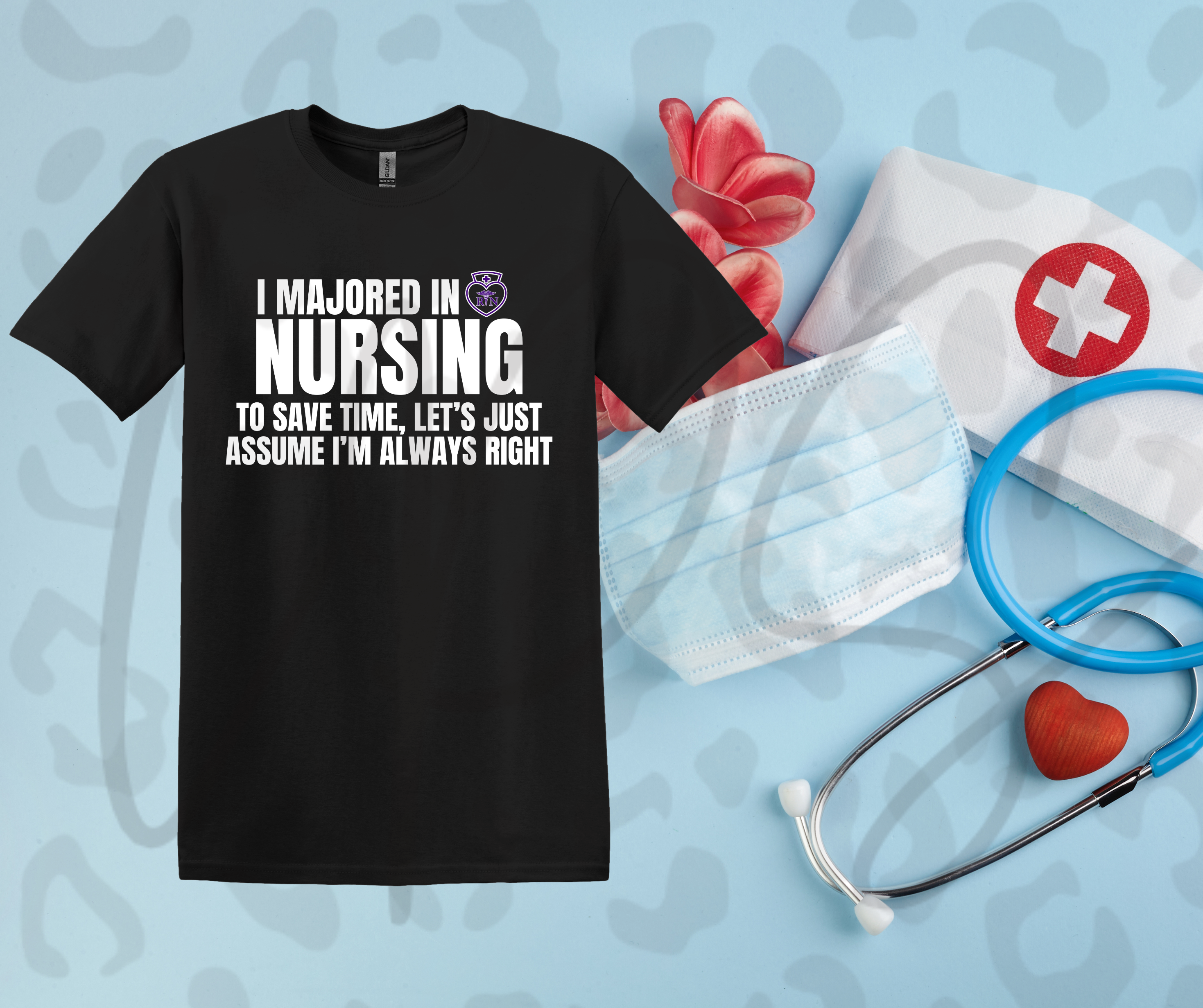 I Majored in Nursing Shirt – Proud Comfort Tee