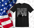 Trump One Nation Under God T-Shirt – Patriotic Faith & Freedom Tee