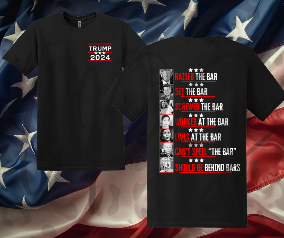 Trump Train 45 47 Black T-shirt – The MAGA Movement on a Shirt Built to Last