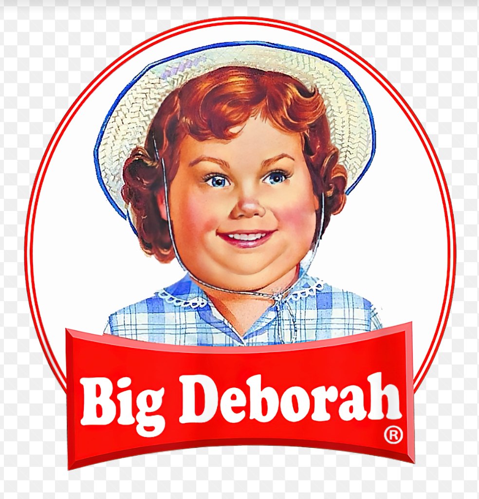 Big Deborah DTF Transfer – Bold Custom Apparel Design