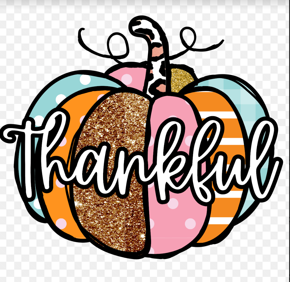 Thankful DTF Transfer – Fall & Gratitude Design