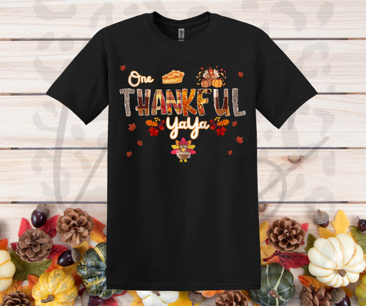 Thankful Yaya T-shirt